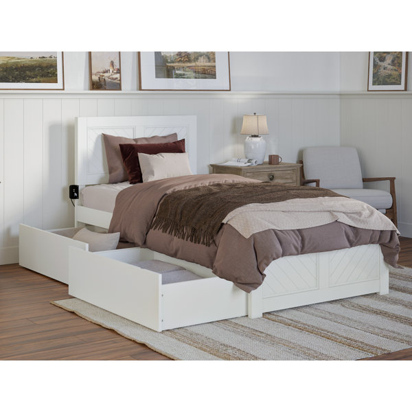 Copper Grove Rivne Storage Platform Bed With Drawers Wayfair